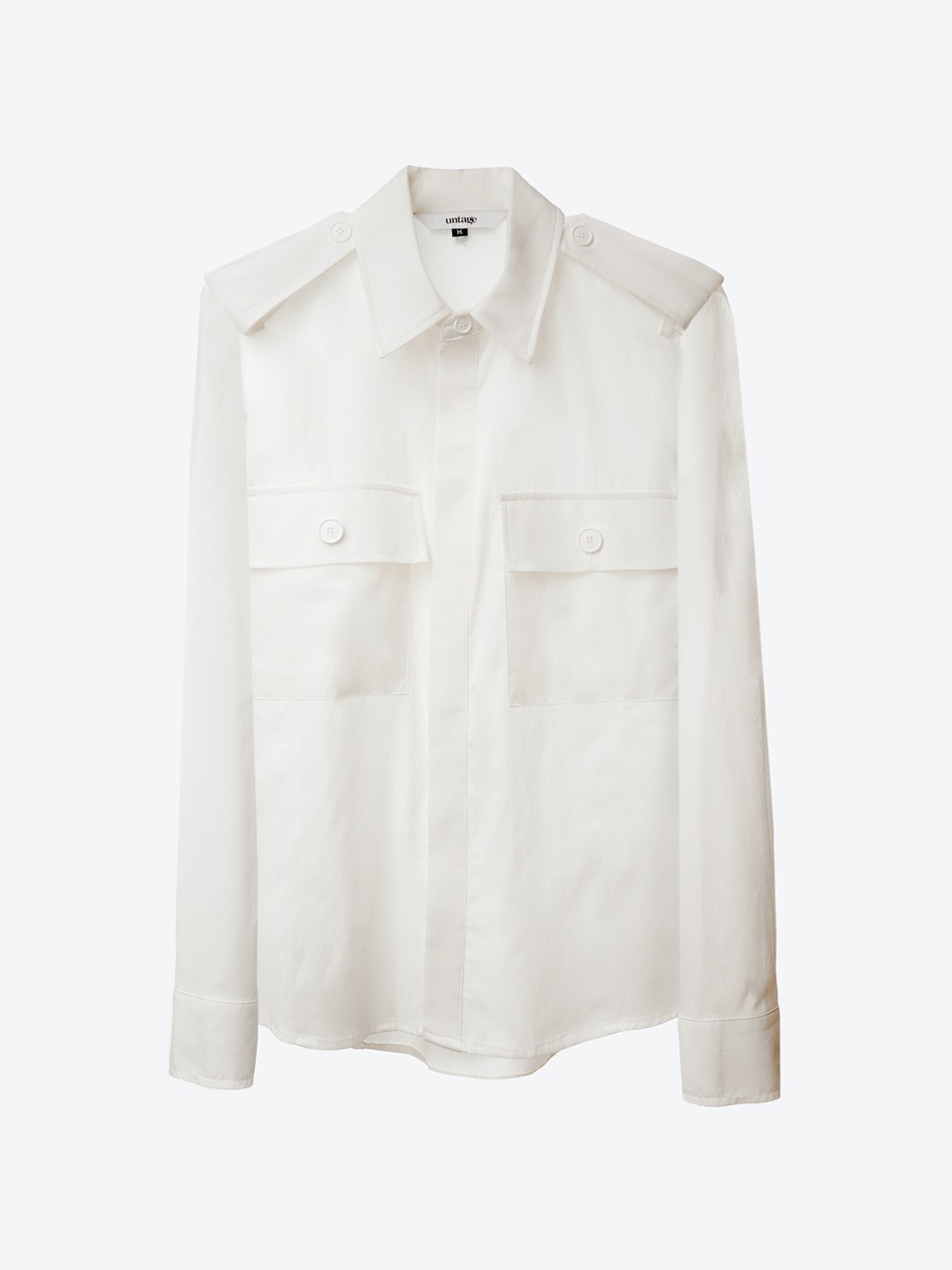 Solid Safari Shirt (white)
